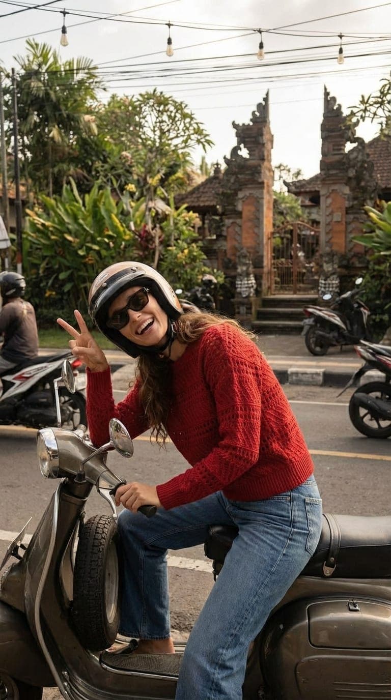 FLORA Scooter Victory Pose a5cd7d08